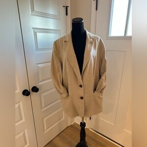 A New Day Linen Blazer- XXL